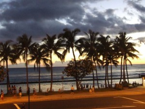 Solnedgang_Hawaii